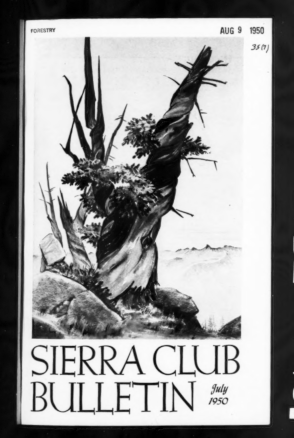 Sierra Club Bulletin 1950 Vol 35 No 7 July thumbnail